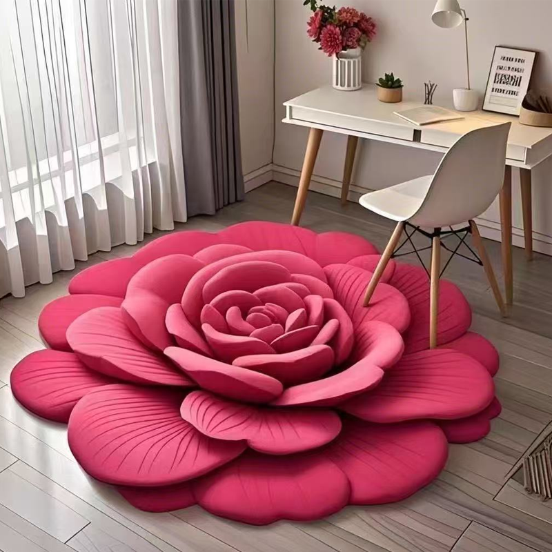 【💥Szuper nedvszívó】🌺Floral plüss padlószőnyeg