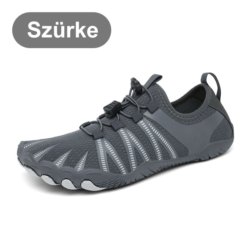 Gyorsan száradó, csúszásmentes, lélegző túracipők