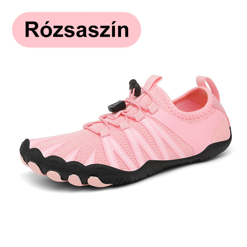 Gyorsan száradó, csúszásmentes, lélegző túracipők