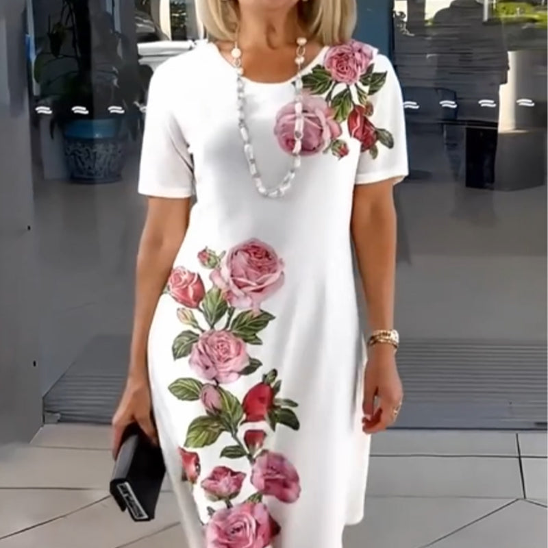 【S-3XL】🌹3D nyomtatott laza nyári ruha