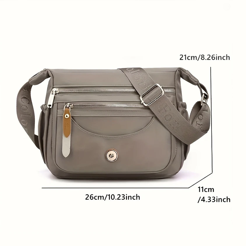 Nagy kapacitású női crossbody táska