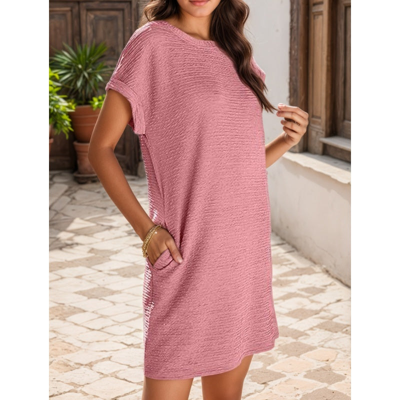 【S-2XL】🌷Női laza tekercses ujjú zsebruha