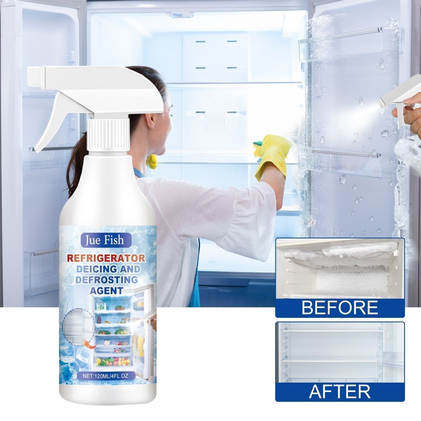 đ UtolsĂł napi promĂłciĂł 49% KI - đ§FagyasztĂł spray a hƱtĆszekrĂ©ny fagyasztĂłhozđ(Ingyenes spatulĂĄval)