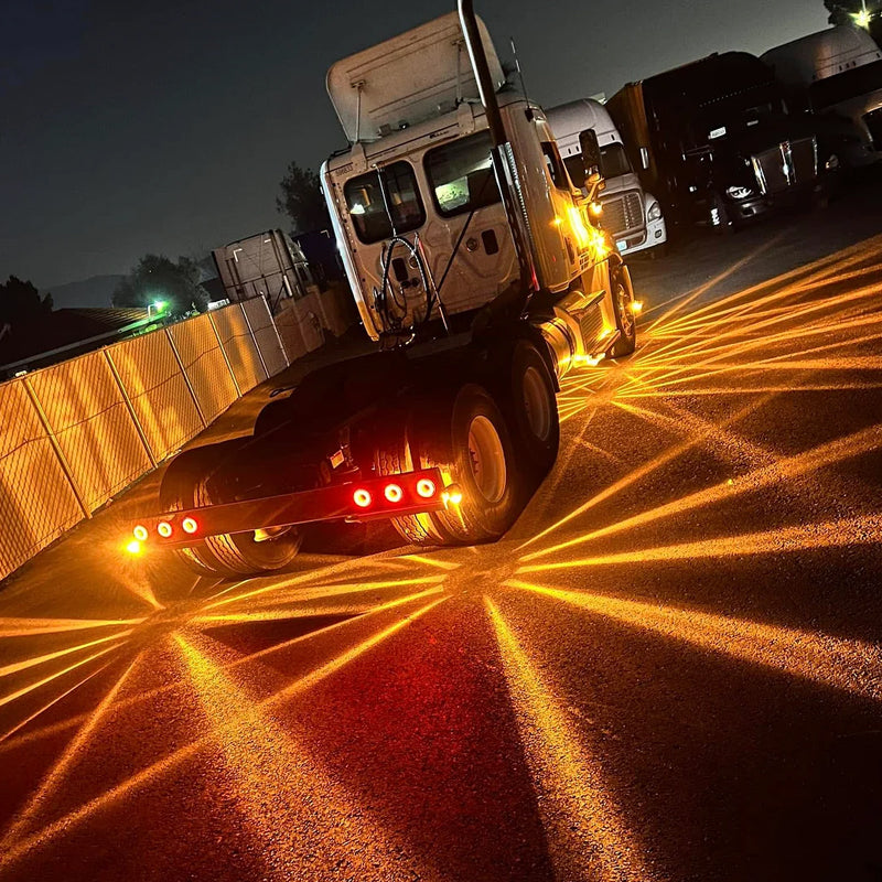 💥🚛 Görögdinnye LED-es jelzőlámpák, oldalsó jelzőlámpák minden teherautóhoz és pótkocsihoz.