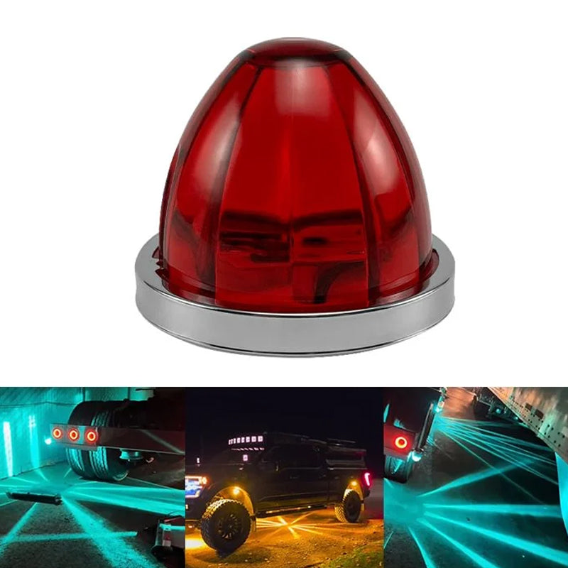 💥🚛 Görögdinnye LED-es jelzőlámpák, oldalsó jelzőlámpák minden teherautóhoz és pótkocsihoz.