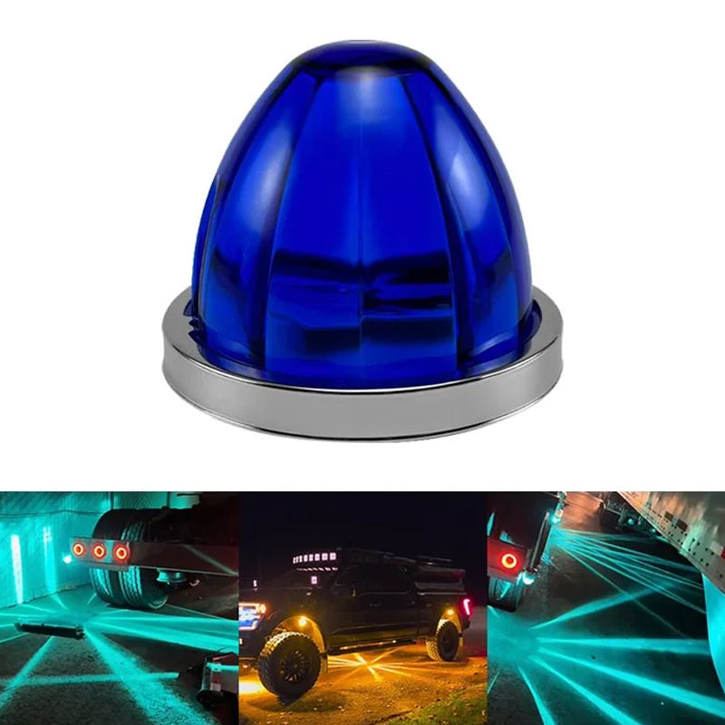 💥🚛 Görögdinnye LED-es jelzőlámpák, oldalsó jelzőlámpák minden teherautóhoz és pótkocsihoz.