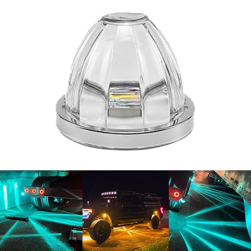 💥🚛 Görögdinnye LED-es jelzőlámpák, oldalsó jelzőlámpák minden teherautóhoz és pótkocsihoz.