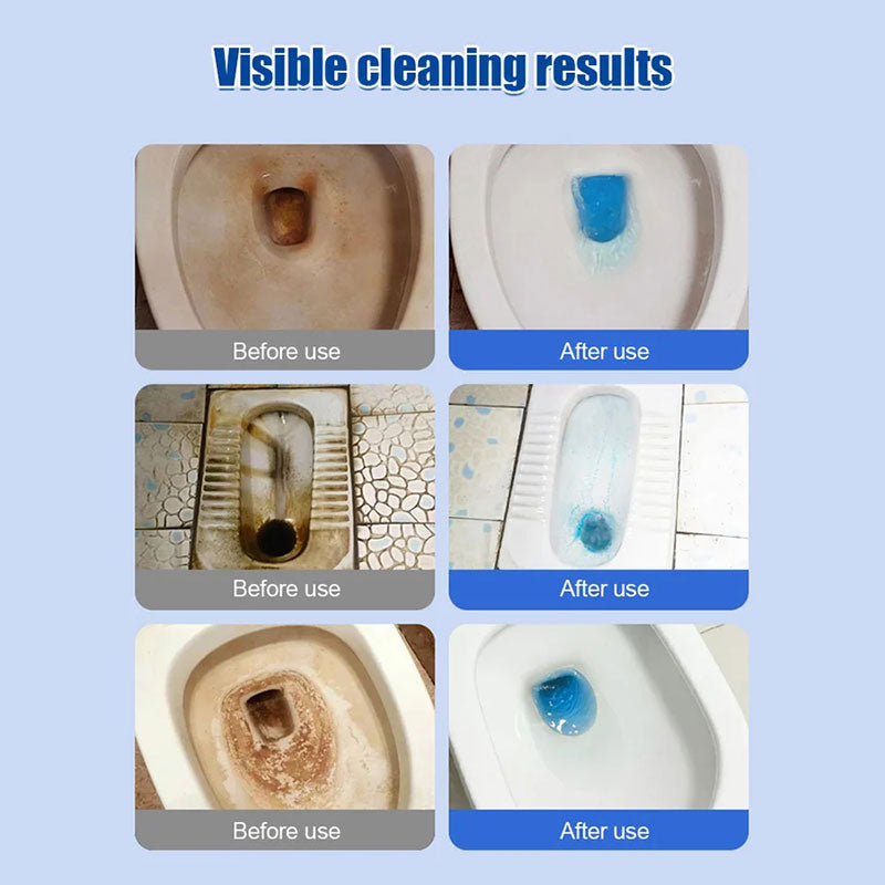 【🔥 1 + 1 ingyen】💦🚽Citrom illatú WC-tál tisztító tabletták