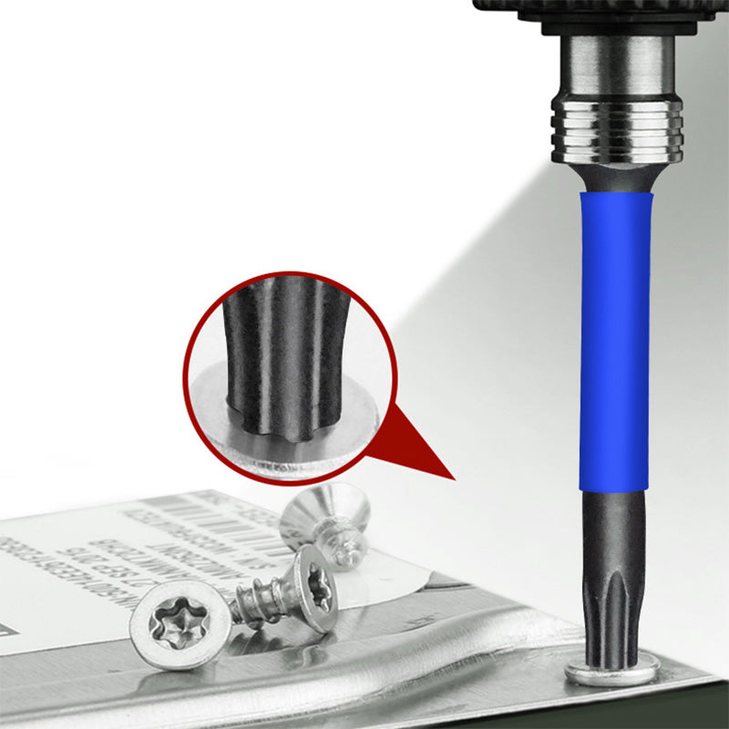 🧲Mágneses csavarhúzó készlet Phillips és Torx csavarhúzóval - 15 darab | Robusztus bitek + gyorscserélő rendszer ⚡