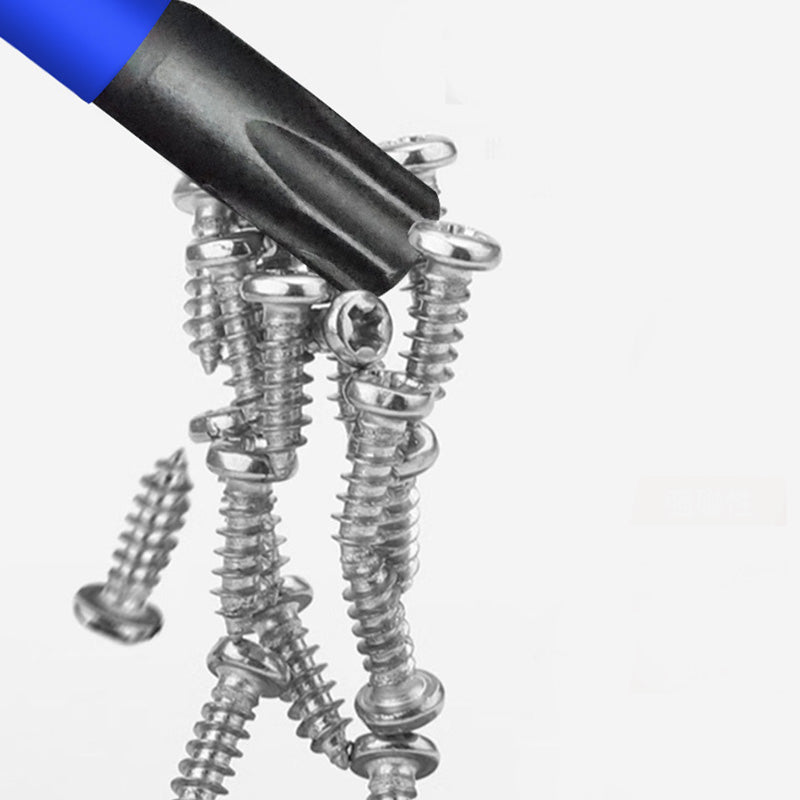 🧲Mágneses csavarhúzó készlet Phillips és Torx csavarhúzóval - 15 darab | Robusztus bitek + gyorscserélő rendszer ⚡
