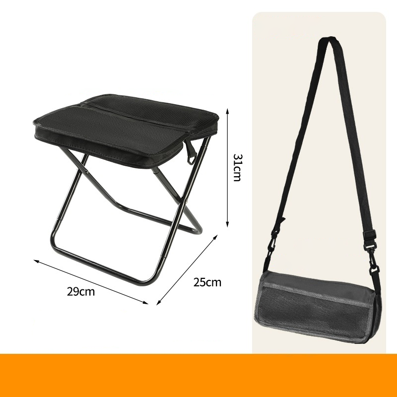 ⛺2-in-1 kültéri összecsukható szék és táska