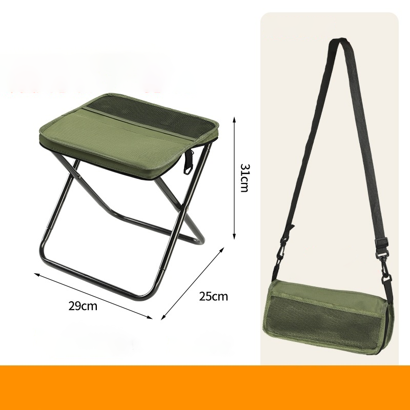 ⛺2-in-1 kültéri összecsukható szék és táska