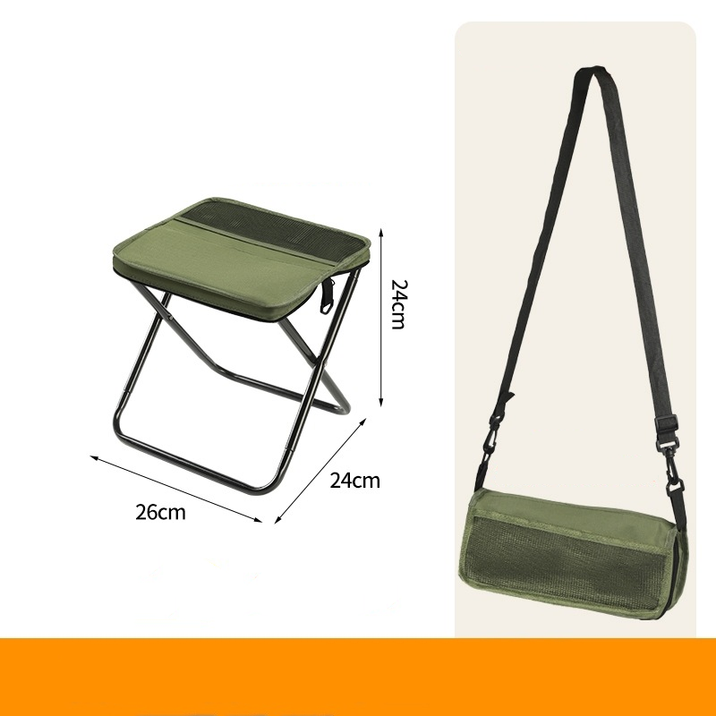 ⛺2-in-1 kültéri összecsukható szék és táska