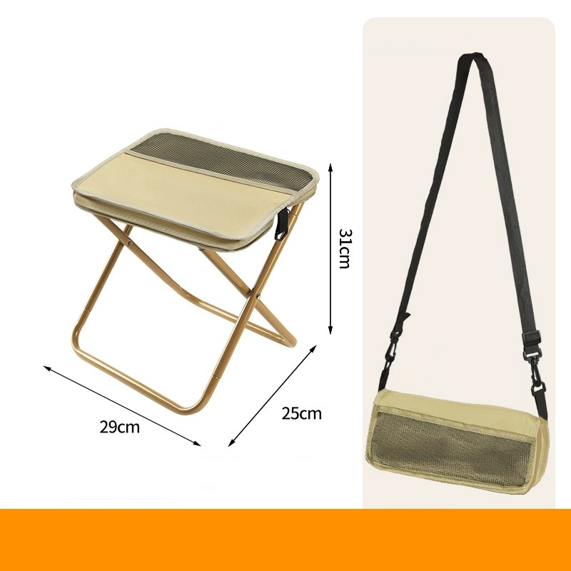 ⛺2-in-1 kültéri összecsukható szék és táska