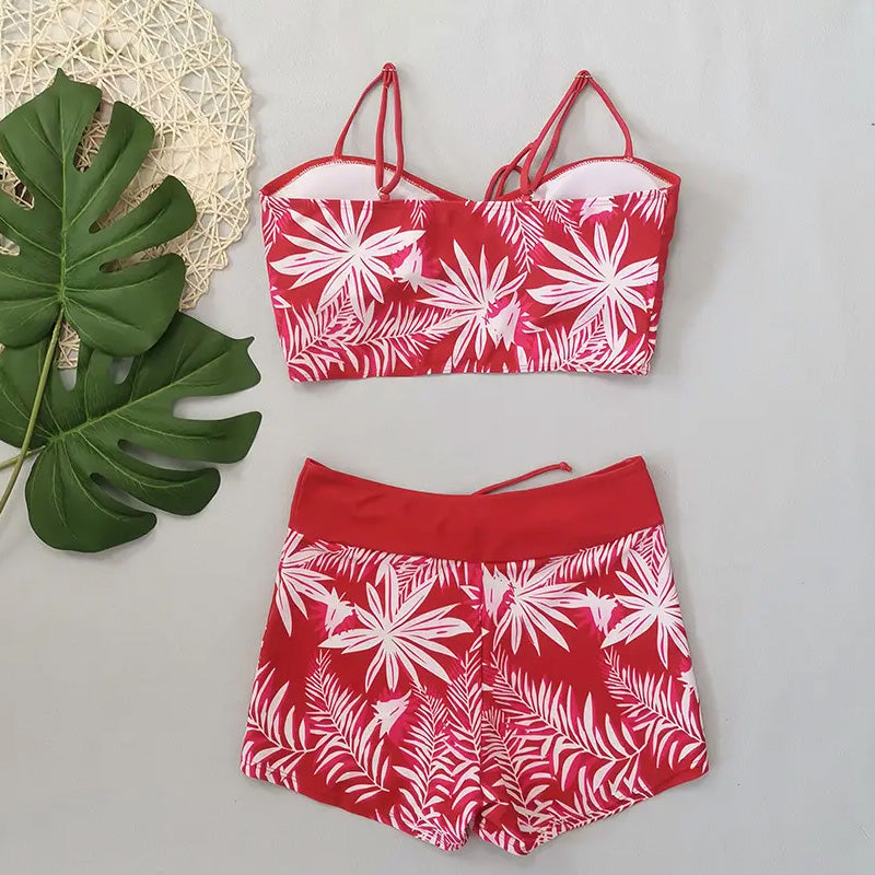 👙 Női nyomtatott kétrészes fürdőruha🏖️