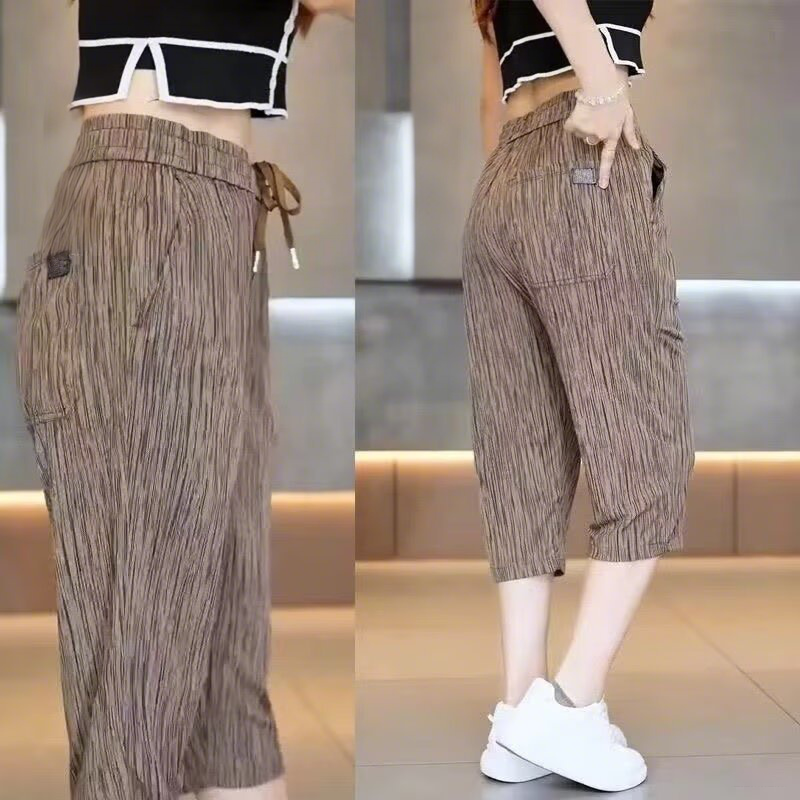 【M-3XL】❄️Férfi Ice Silk 7/10 alkalmi rövidnadrág