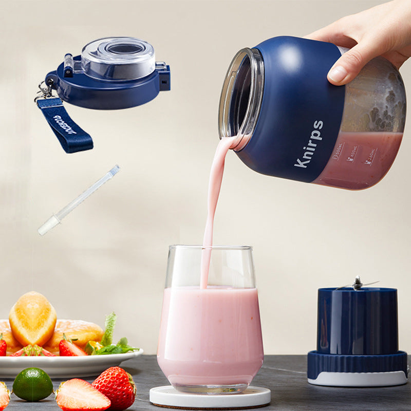 ✨ Újévi eladás 🔥Tölthető Juice Mug Mini hordozható személyi turmixgép