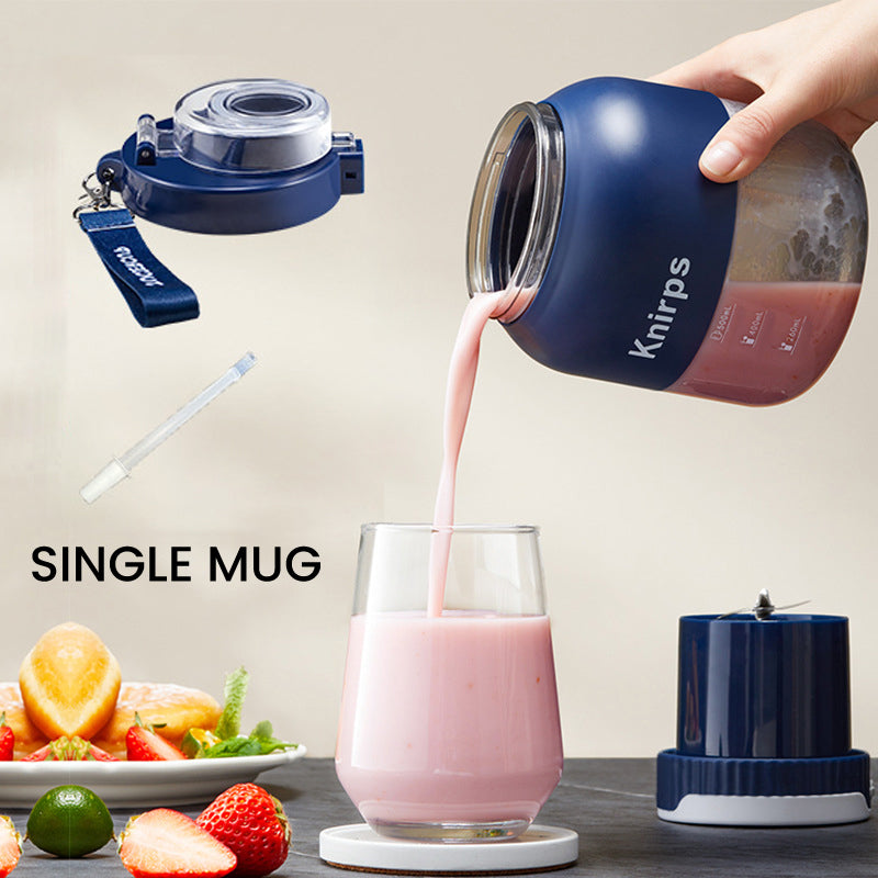 ✨ Újévi eladás 🔥Tölthető Juice Mug Mini hordozható személyi turmixgép