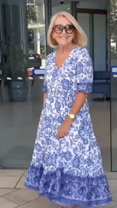🔥V-nyakú hangulatos bohém legújabb stílusú ruha👗