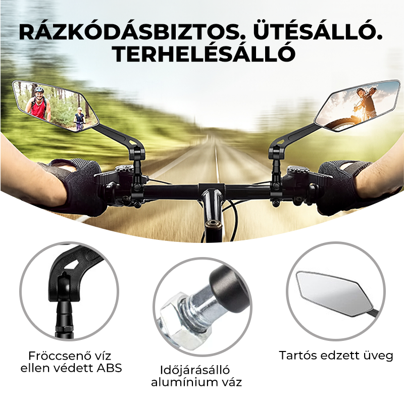 Kerékpáros visszapillantó tükör