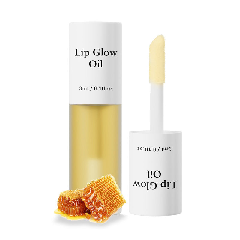 Fruity-Floral Scented Hydrating Lip Oil with Luminous Finish