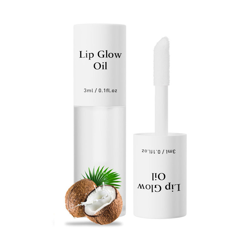 Fruity-Floral Scented Hydrating Lip Oil with Luminous Finish