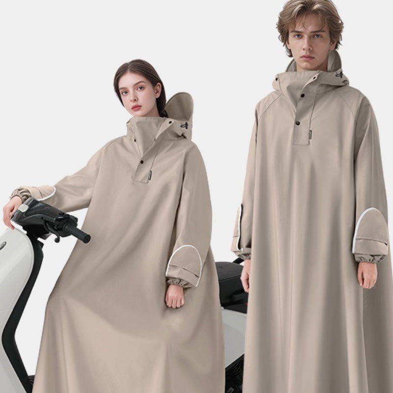 ✨Unisex kapucnis, túlméretezett elektromos kerékpáros esőkabát