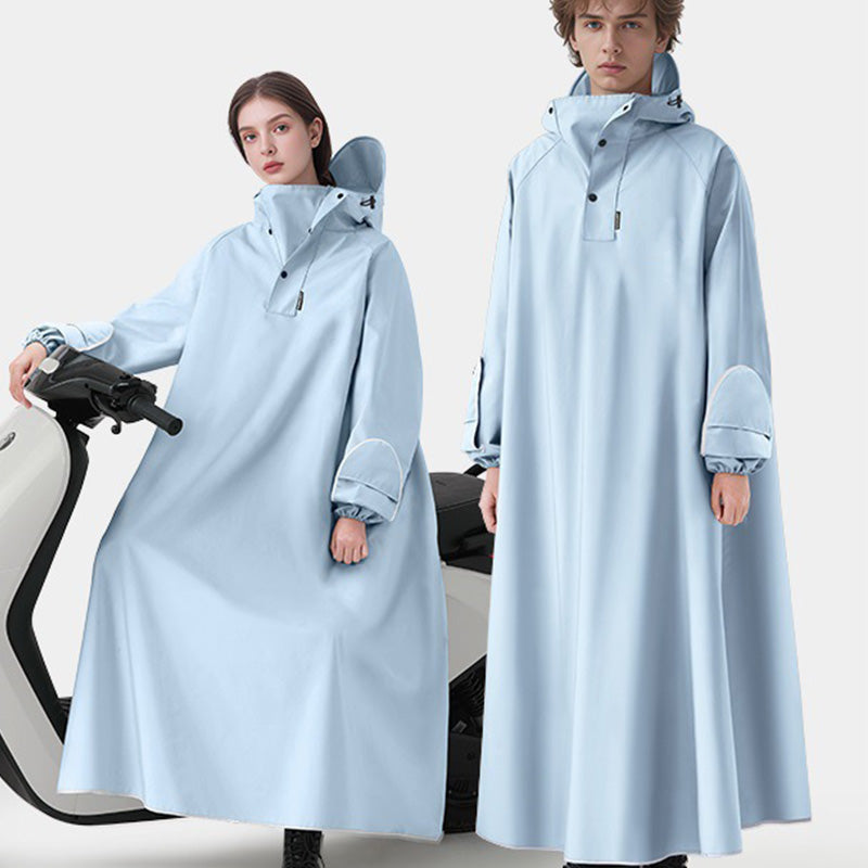 ✨Unisex kapucnis, túlméretezett elektromos kerékpáros esőkabát