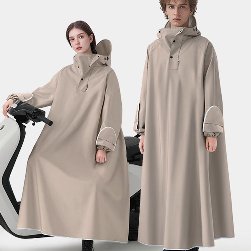 ✨Unisex kapucnis, túlméretezett elektromos kerékpáros esőkabát