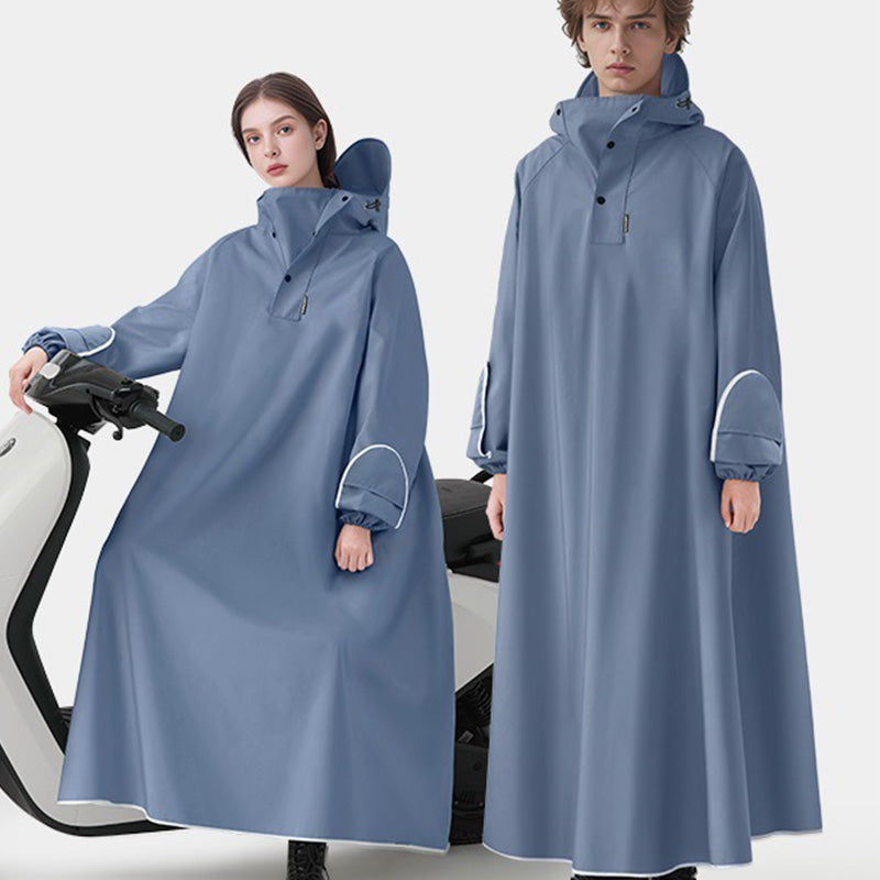 ✨Unisex kapucnis, túlméretezett elektromos kerékpáros esőkabát