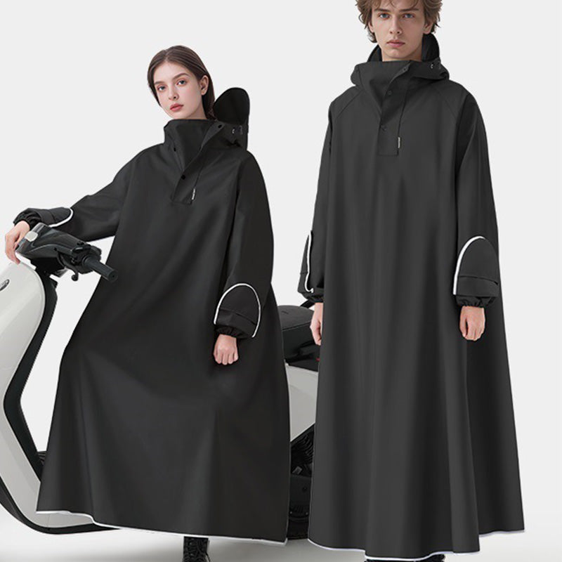 ✨Unisex kapucnis, túlméretezett elektromos kerékpáros esőkabát
