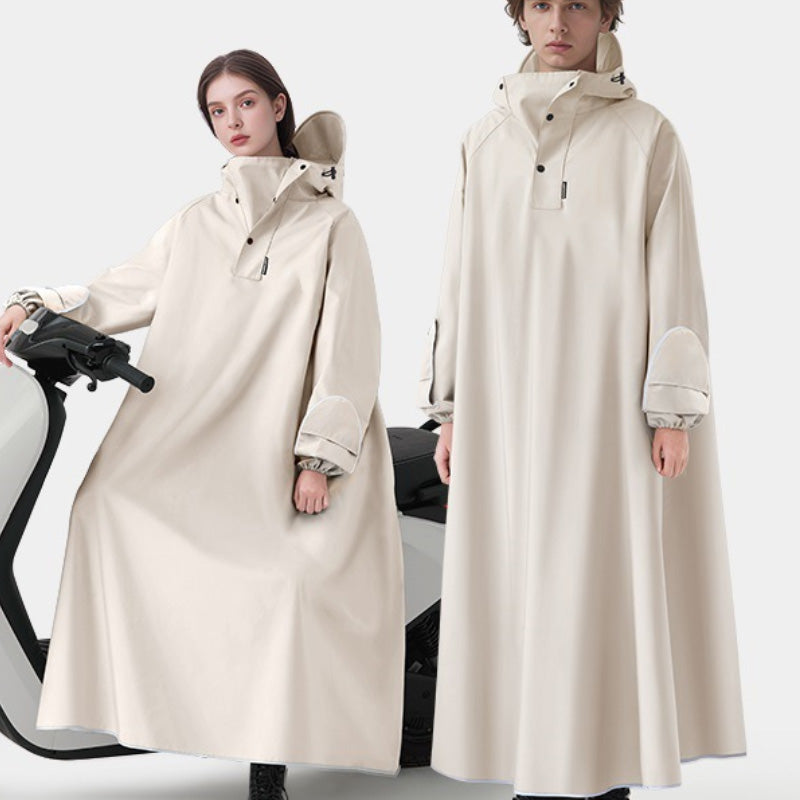 ✨Unisex kapucnis, túlméretezett elektromos kerékpáros esőkabát