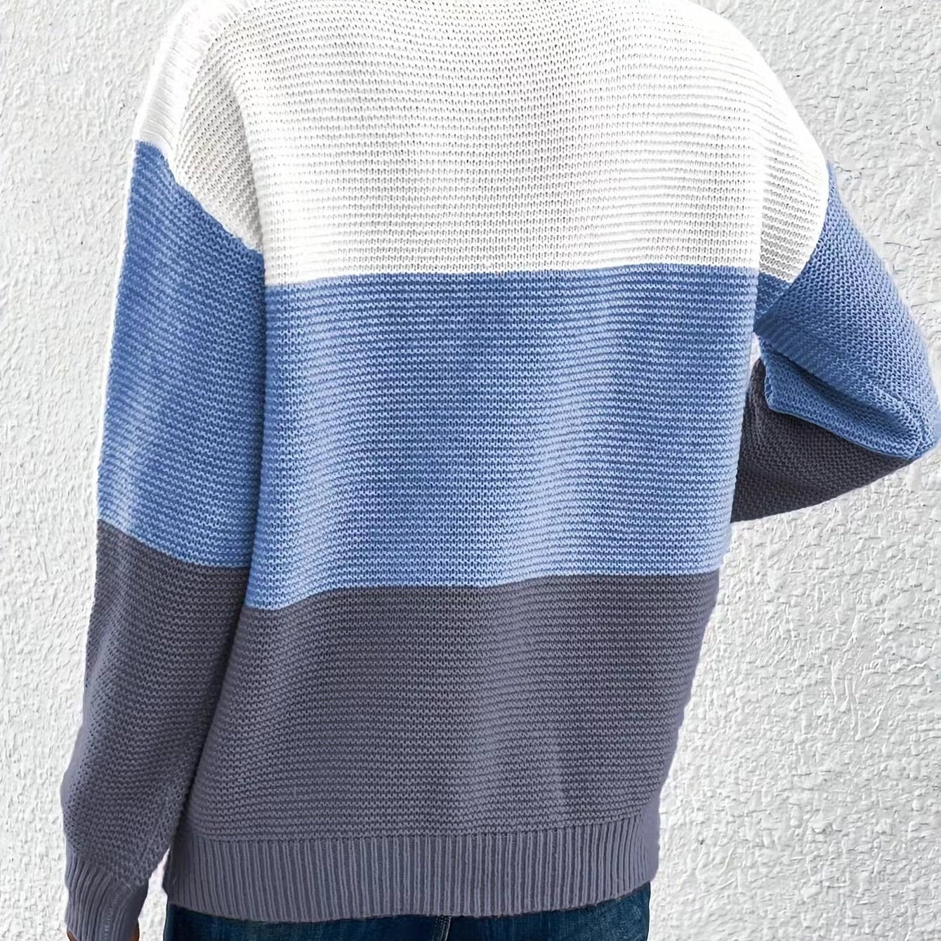 Women's Color-Block Knit Sweater