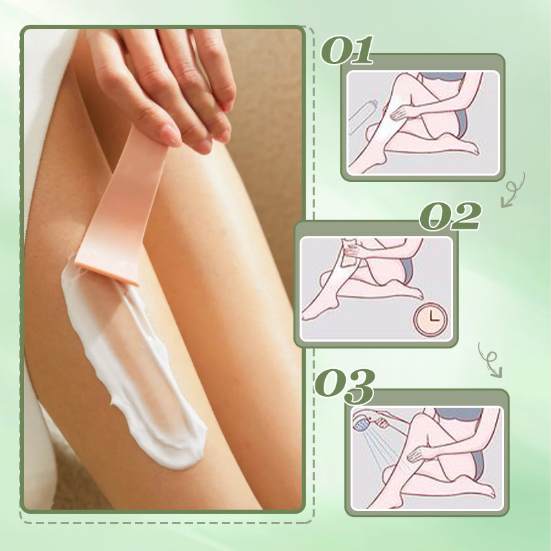 3 darabos szőrtelenítő krém szett teljes testre