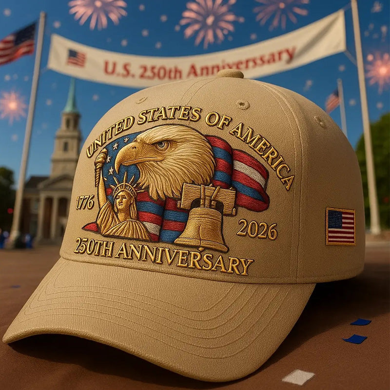 🔥 Amerikai Egyesült Államok 250. évfordulója baseball sapka 🎁✨