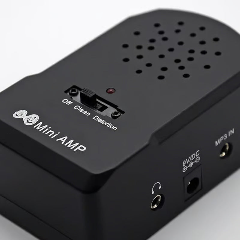 🎸Mini hordozható elektromos gitár erősítő készlet