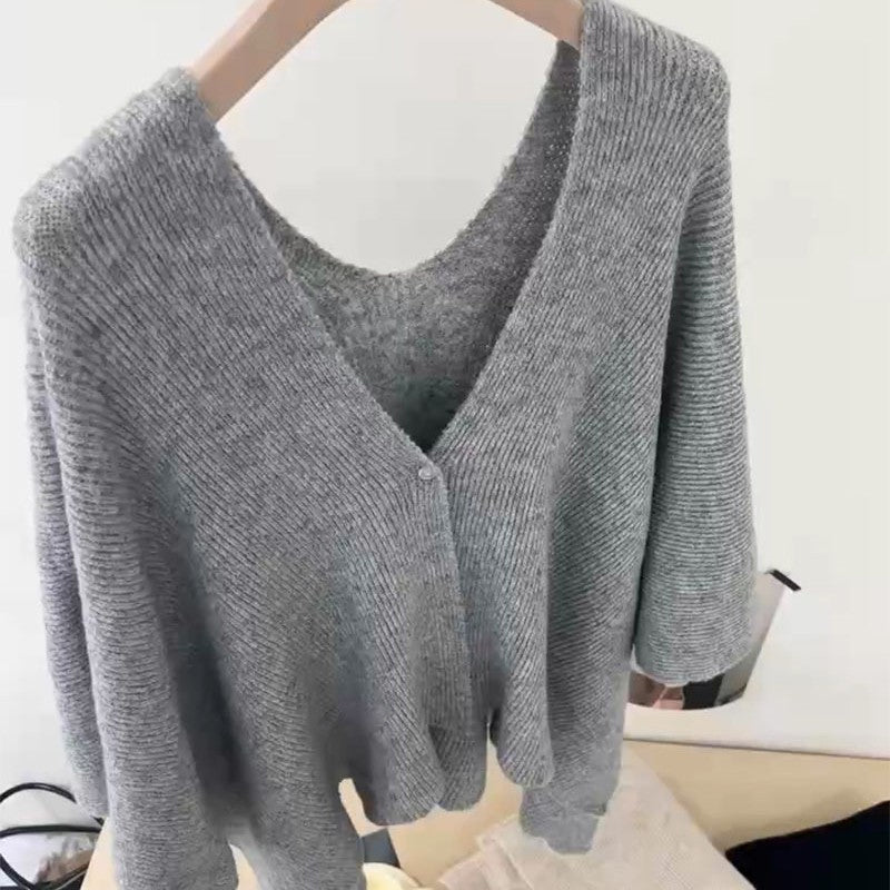 💞Női elegáns kötött kardigán köpeny