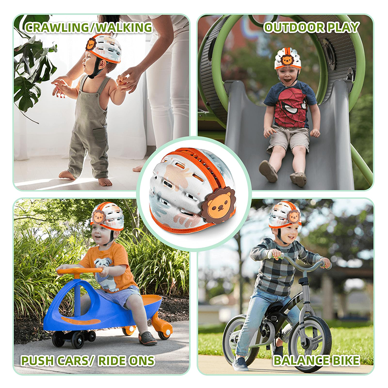 👶Baba fejvédő sisak a biztonságos járáshoz