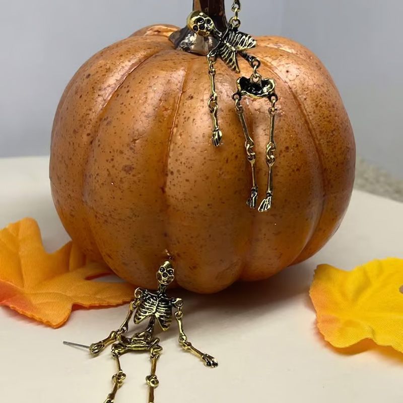 đ
Halloween elĆzetes akciĂł đ Ăsszekapcsolt csontvĂĄz hosszĂș fĂŒlbevalĂłk