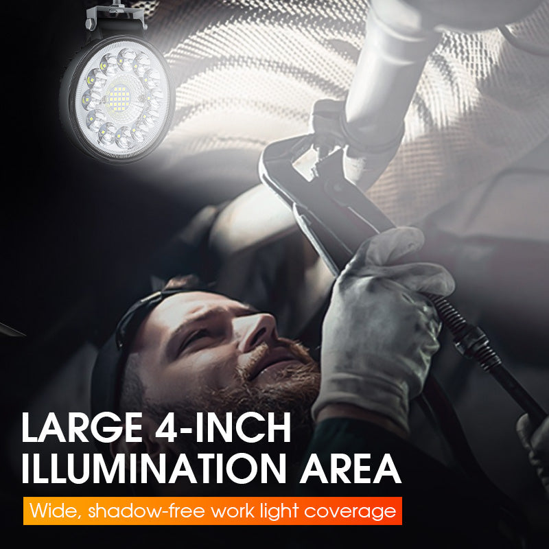 4 hüvelykes, 99 W-os LED-es lámpatest terepjáró használatra