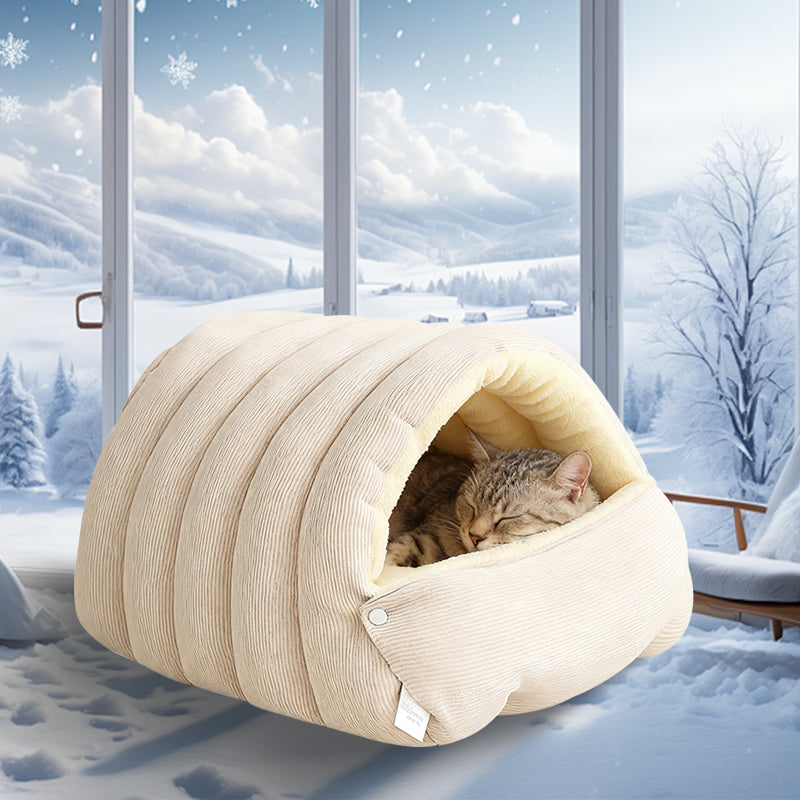 ❄️ Kényelmes és kényelmes plüss állatágy 🐶🐱💕