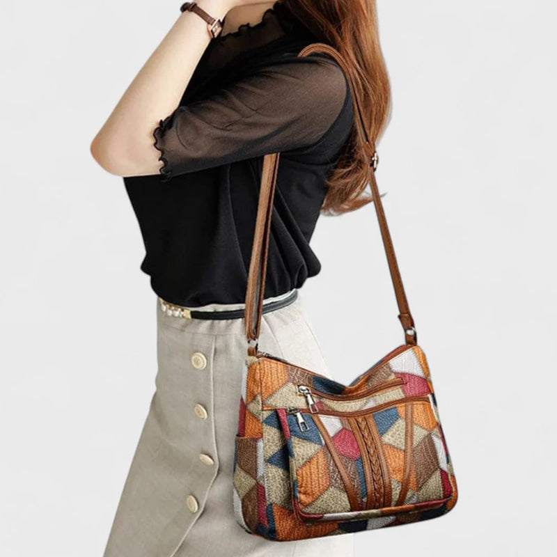 👛Női alkalmi divat patchwork táska
