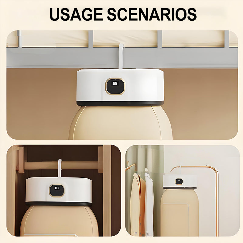 Hordozható, összecsukható mini szárító