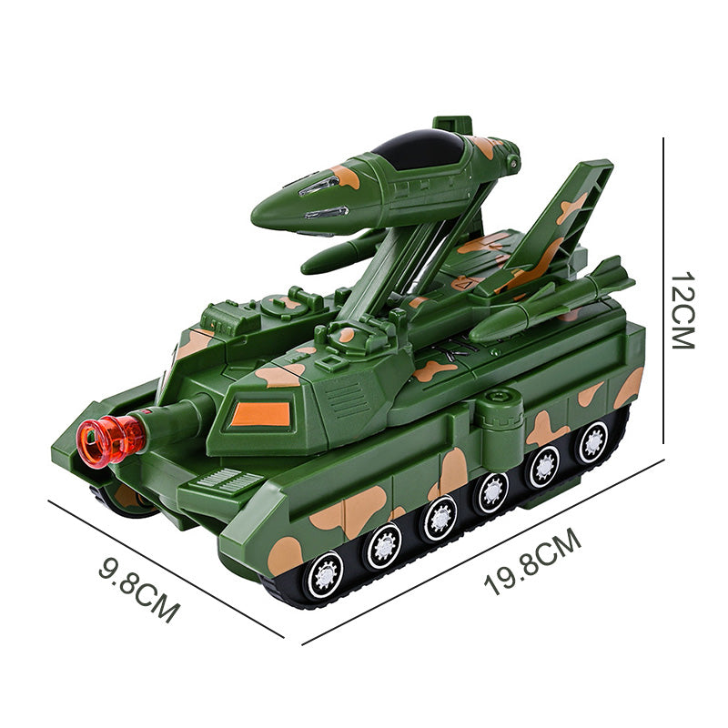 Kids Deformation Tank Toy with Lighting & Music