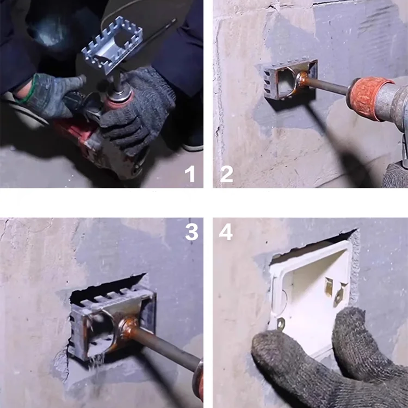 Model 86 Elektromos Doboz Négyzetes Lyukvágó