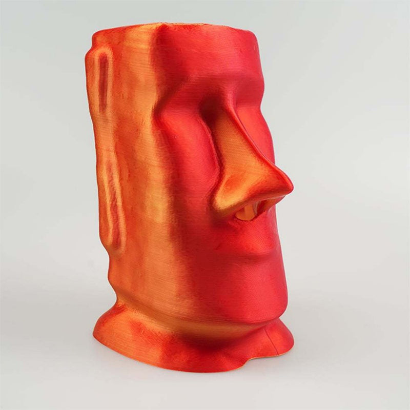 Vicces 3D Moai szobor papírtörlő tartó