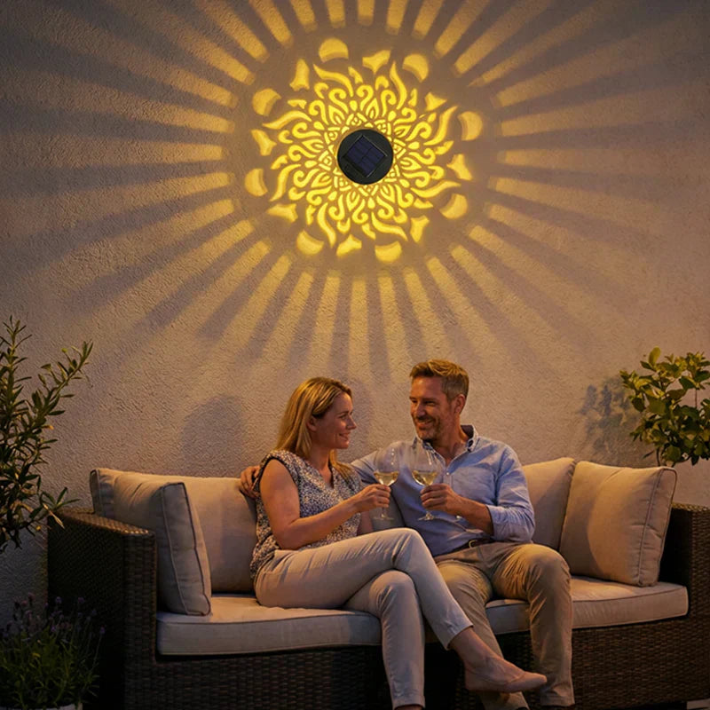 đ 2026-os akciĂł â Több mint 49 000 eladott darab!đ„ Napelemes mandala fali lĂĄmpa â ĂlomszerƱ Ă©jszakai vetĂtĂ©s âš