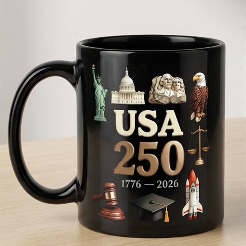11oz American 250th Anniversary Coffee Mug