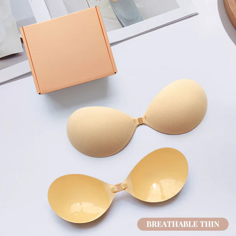 【1+1 ingyen】👗✨ Női légáteresztő, láthatatlan push-up tapadós melltartó betét 💖
