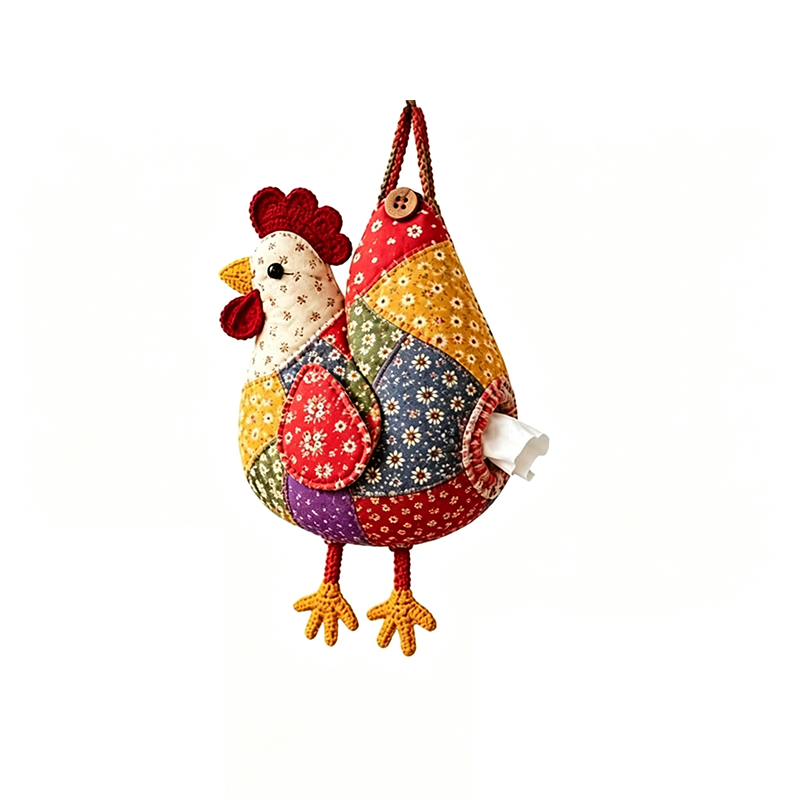 🦆Állatmotívumos papírzsebkendő-tartó varrókészlet